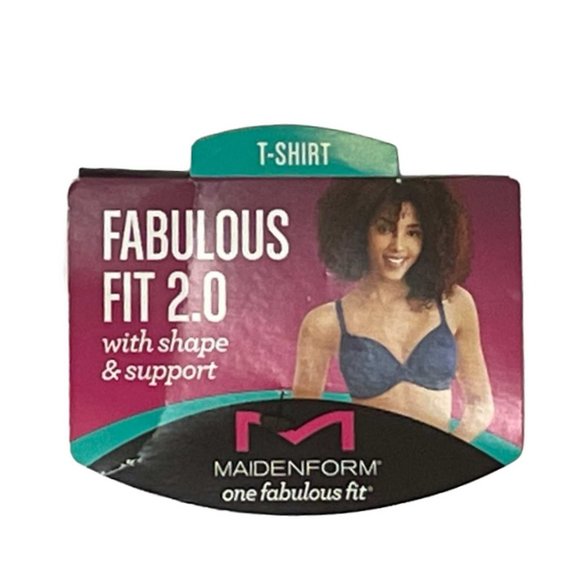 Maidenform One Fabulous Fit 2.0 Tailored Demi Bra 40D - Picture 7 of 11